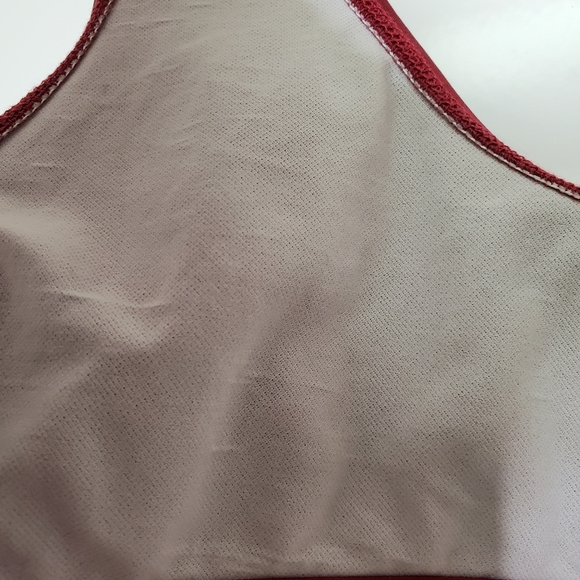 DIPPIN' DAISYS Maroon Scoop Swimsuit Bikini Top Size XL - Picture 4 of 6